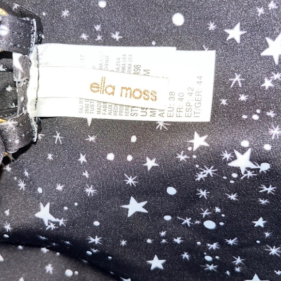 Ella Moss-Wide Leg Jumpsuit-Racerback, adjustable straps,Flowing, no belt Sz.M - Picture 10 of 11